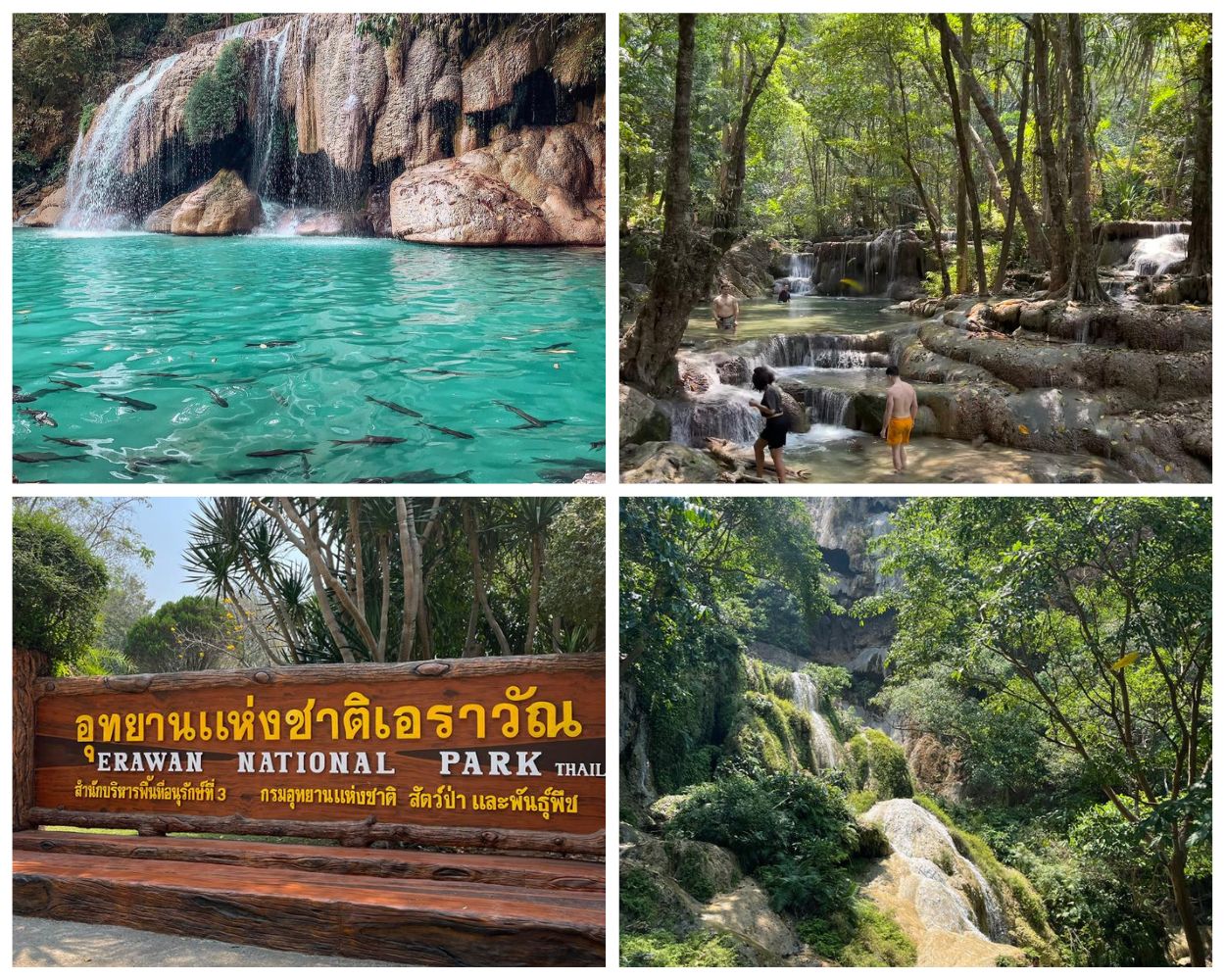 Erawan National Park Tour Package
